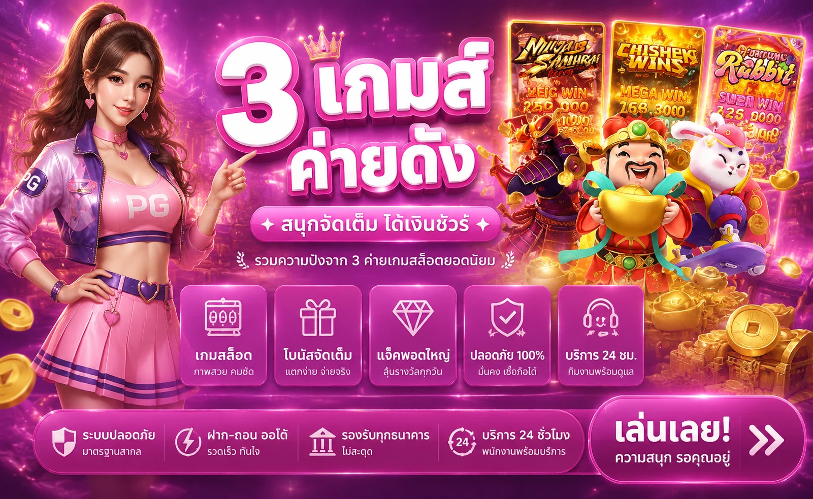แบนเนอร์โปรโมชัน ร่ำรวย123 สมาชิกใหม่รับโบนัสต้อนรับ