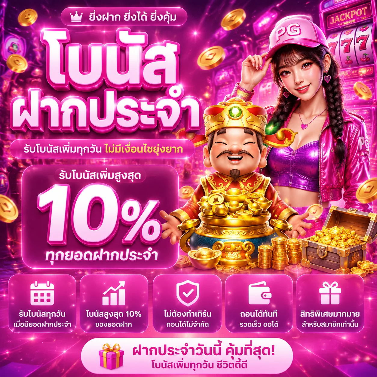 ค่ายสล็อตยอดนิยมทดลองเล่นฟรีบน ร่ำรวย123